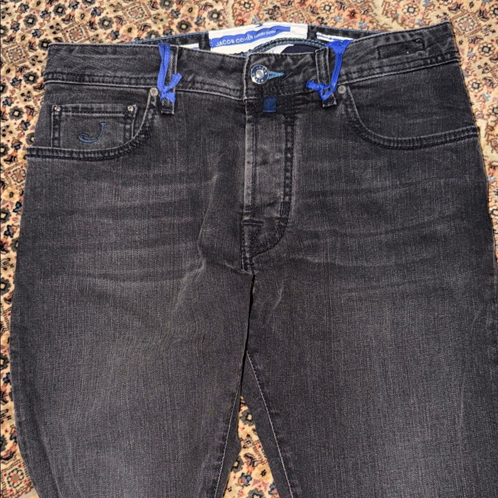 Jacob Cohen Jacob Cohen Dark Gray Bard Men's Jeans Size 30 Size US 30 / EU 46 - 5 Thumbnail
