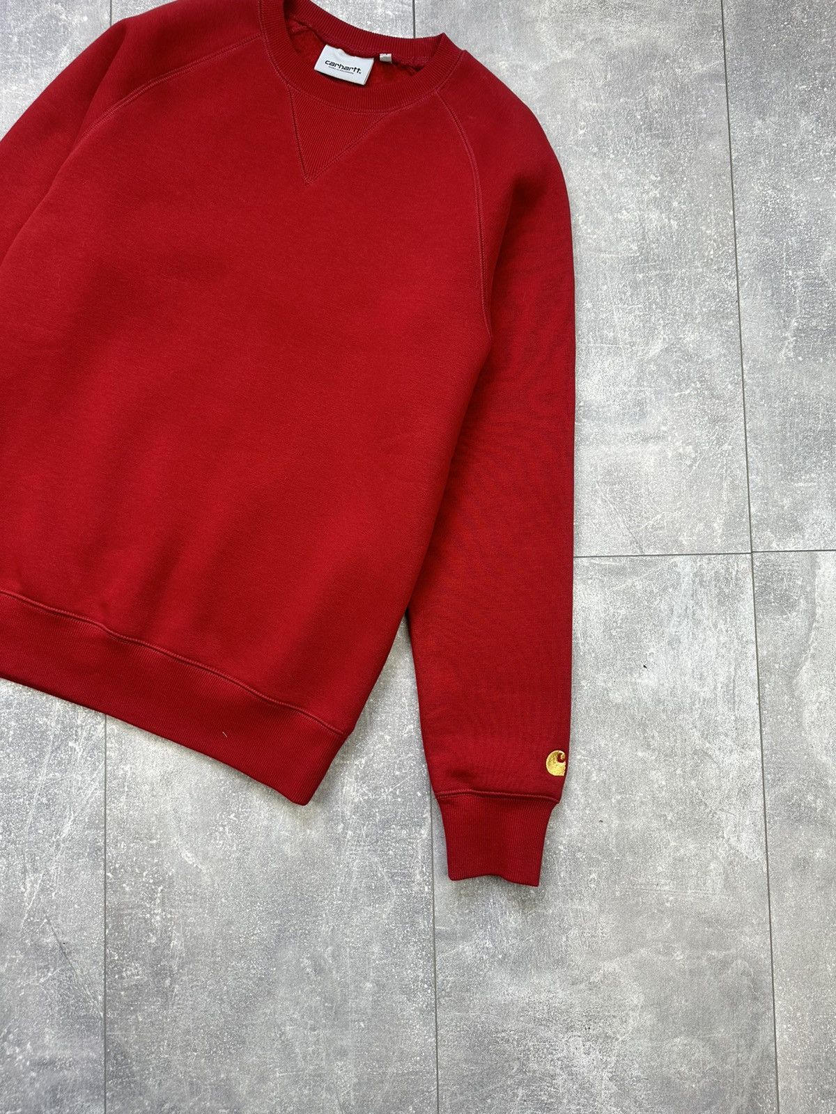 Other Carhartt Red Chase Sweatshirt Small Logo Size US XS / EU 42 / 0 - 3 Thumbnail