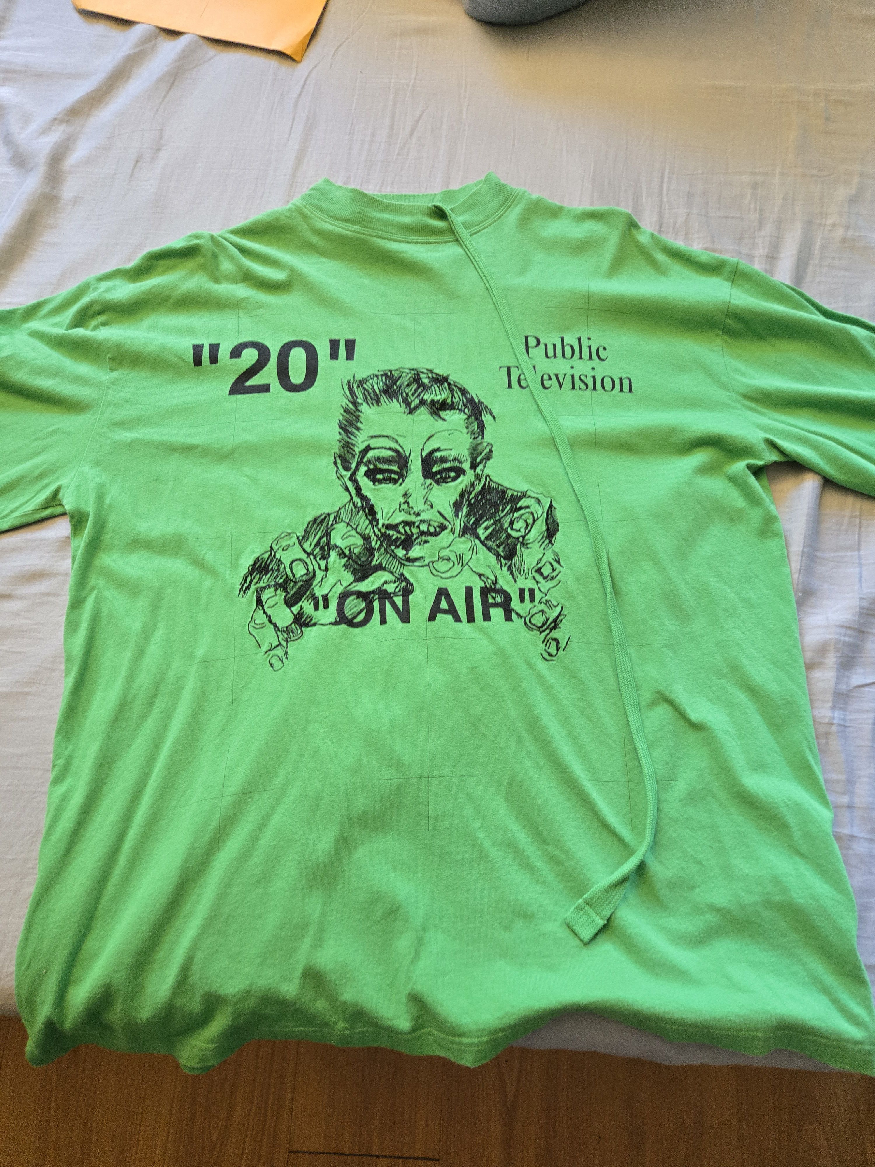 Off-White Off-white Public TV Long sleeve shirt Size US XS / EU 42 / 0 - 1 Thumbnail