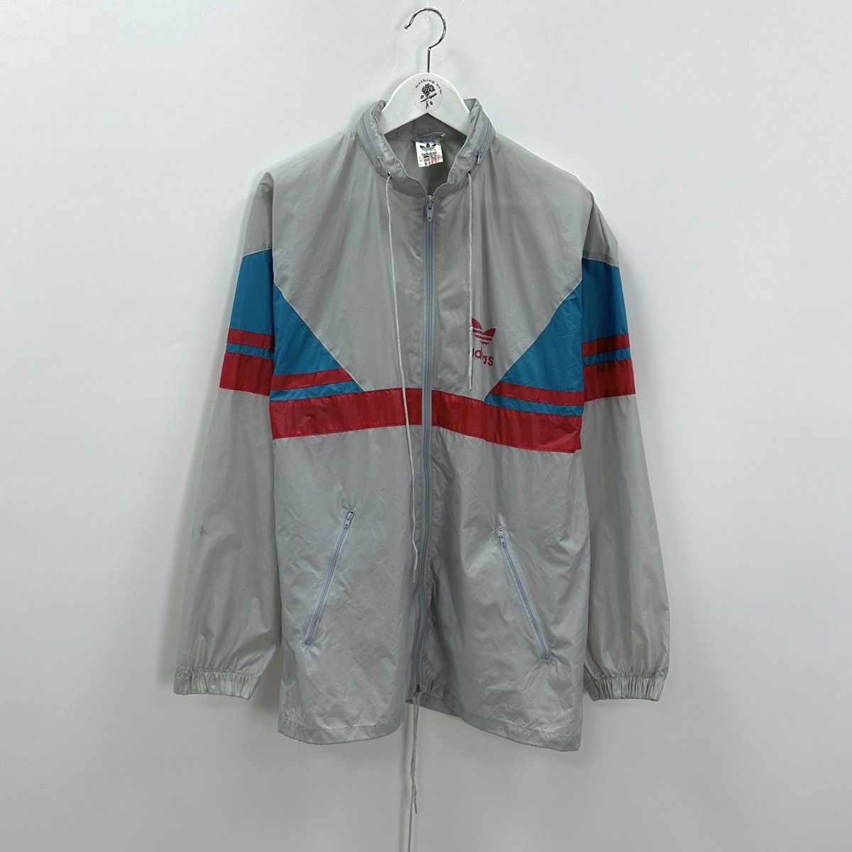 Vintage Vintage 90s Adidas Raincoat windbreaker jacket y2k outdoor Size US M / EU 48-50 / 2 - 1 Thumbnail