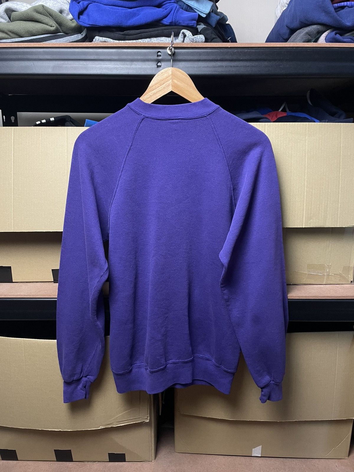 Jerzees Jerzees vintage blank purple crewneck sweatshirt Size US M / EU 48-50 / 2 - 6 Thumbnail