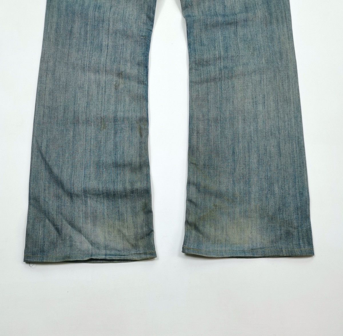 Vintage Bootcut Taverniti ROD R 19 Distressed Denim Jeans Size US 32 / EU 48 - 13 Thumbnail