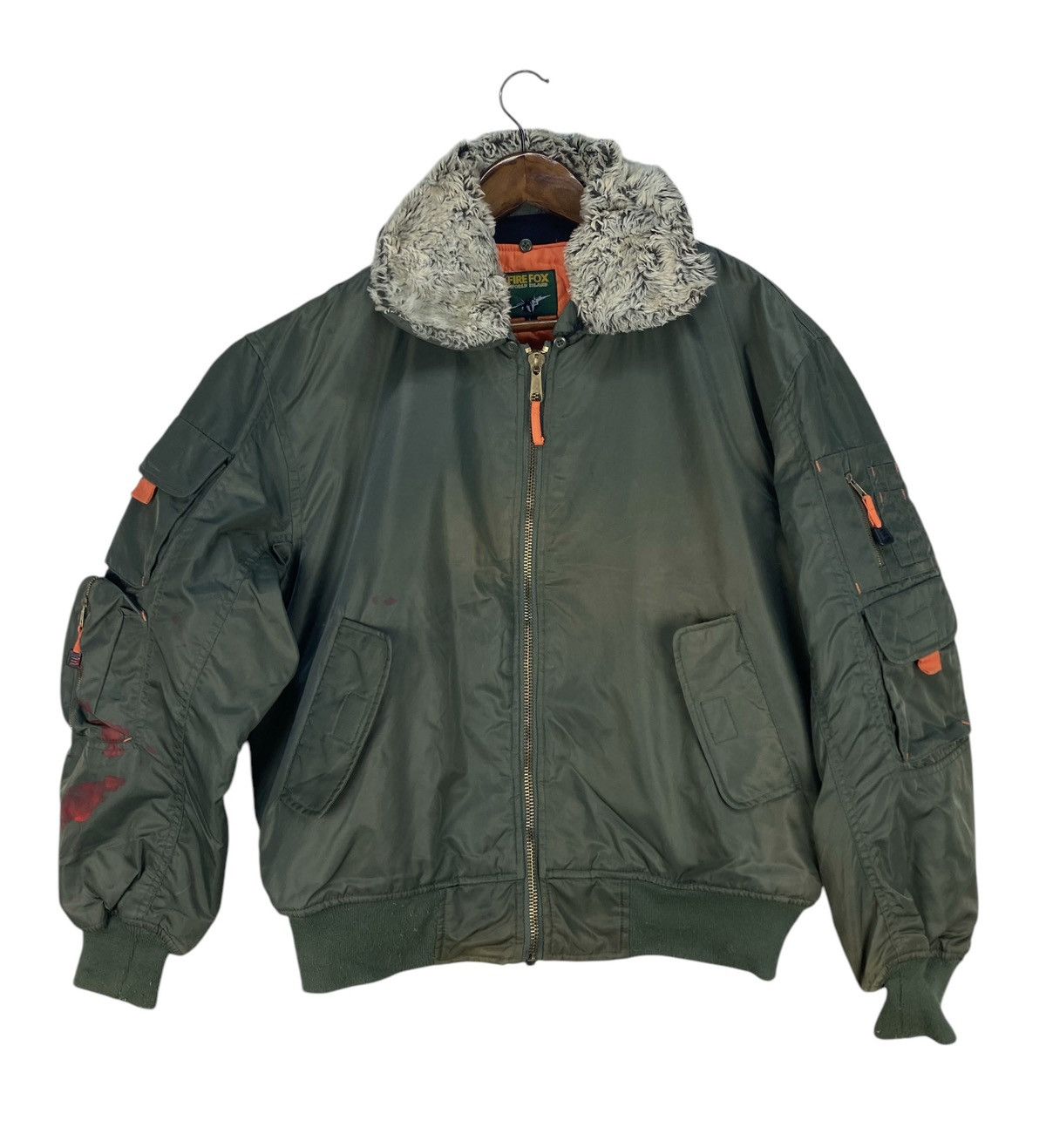 Vintage Fire Fox Flyer Jacket Size US L / EU 52-54 / 3 - 1 Thumbnail