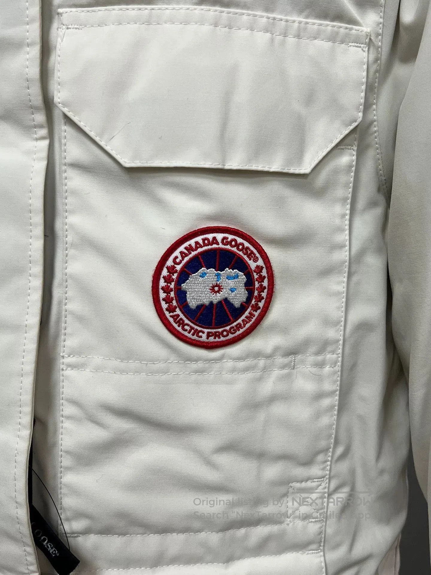 Canada Goose canada goose white expedition down coat. Size US L / EU 52-54 / 3 - 3 Thumbnail