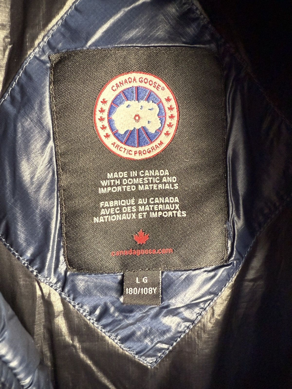 Canada Goose Canada Goose Blue Jacket Size US L / EU 52-54 / 3 - 8 Thumbnail