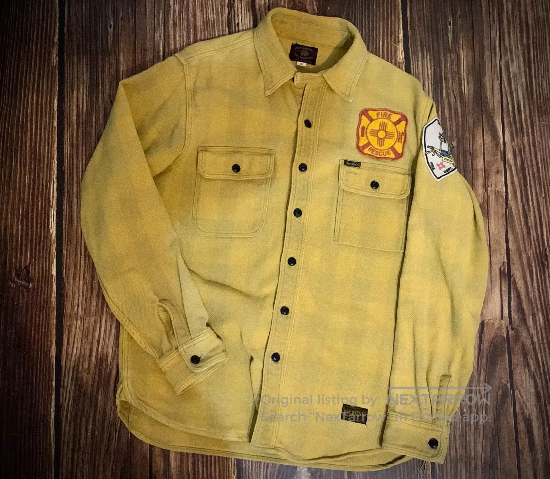 TOYS McCOY Toys McCoy Flannel Shirt. Size US M / EU 48-50 / 2 - 1 Thumbnail