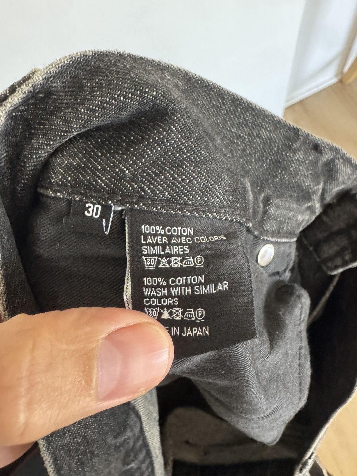 Celine Kurt Denim RE_017 Size US 30 / EU 46 - 4 Thumbnail