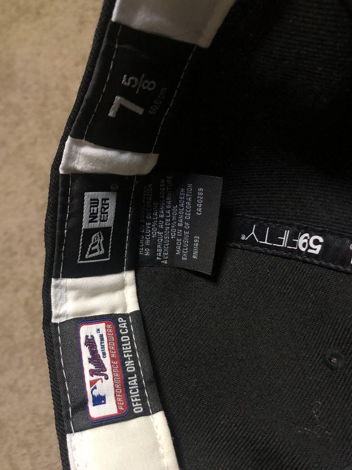 Hat Club × New Era Authentic Retro On-Field Toronto Blue Jays fitted Size ONE SIZE - 5 Thumbnail