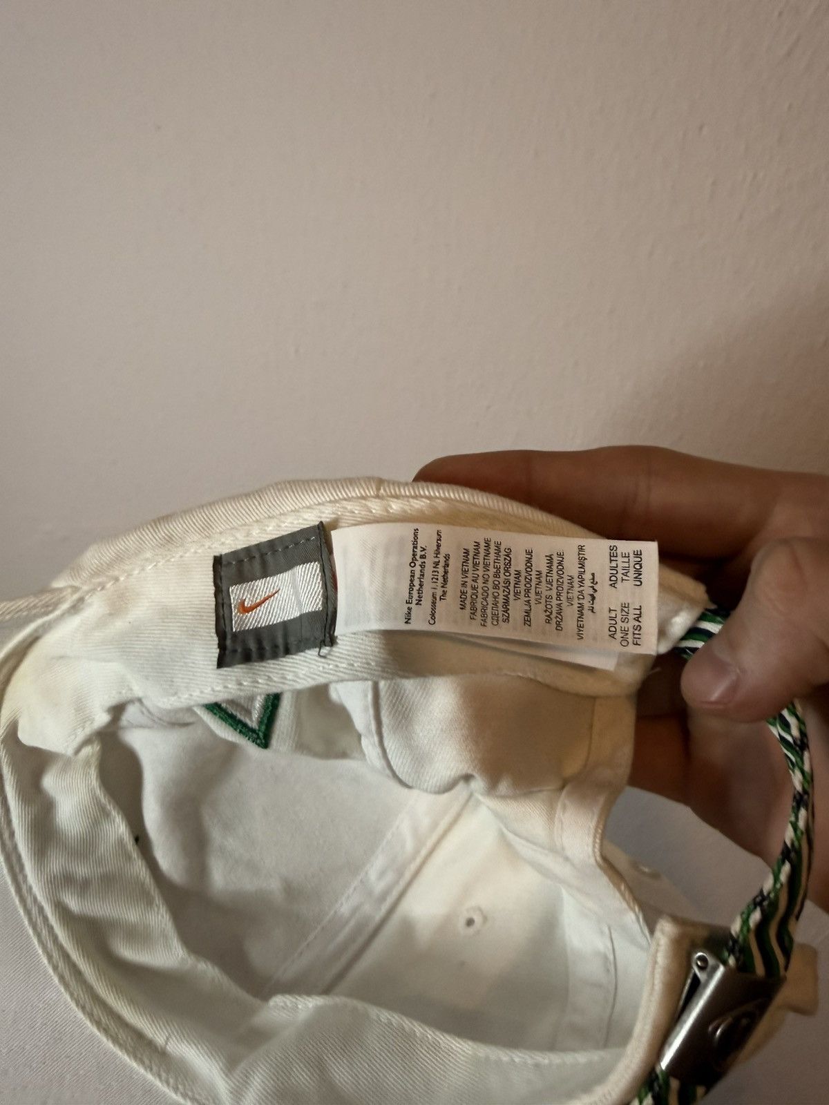 Nike Nike Werder Embroidered Cap / Cream 00s Size ONE SIZE - 4 Thumbnail