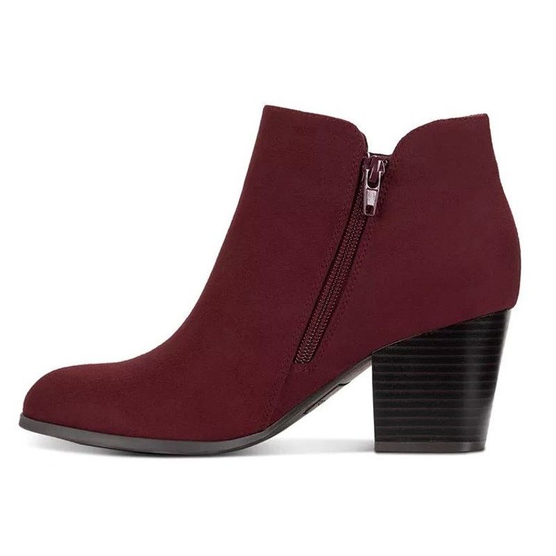 Other STYLE&CO Women’s 12M Block Heel Faux Suede Ankle Booties NWT Size US 12 / IT 42 - 4 Thumbnail