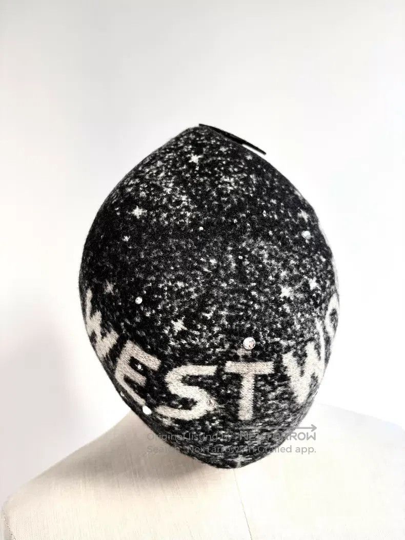 Vivienne Westwood Vivienne Westwood Second-hand Saturn badge beret with star Size ONE SIZE - 5 Thumbnail