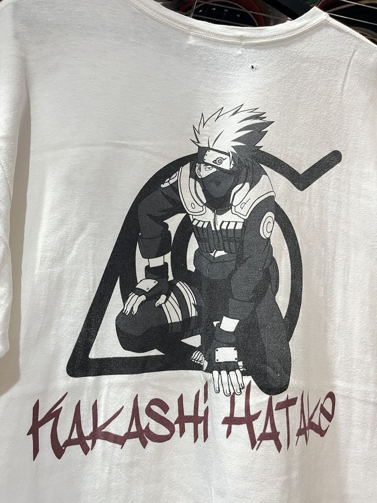 Japanese Brand Kakashi Hatake Naruto Manga Tee00s Size US L / EU 52-54 / 3 - 4 Thumbnail