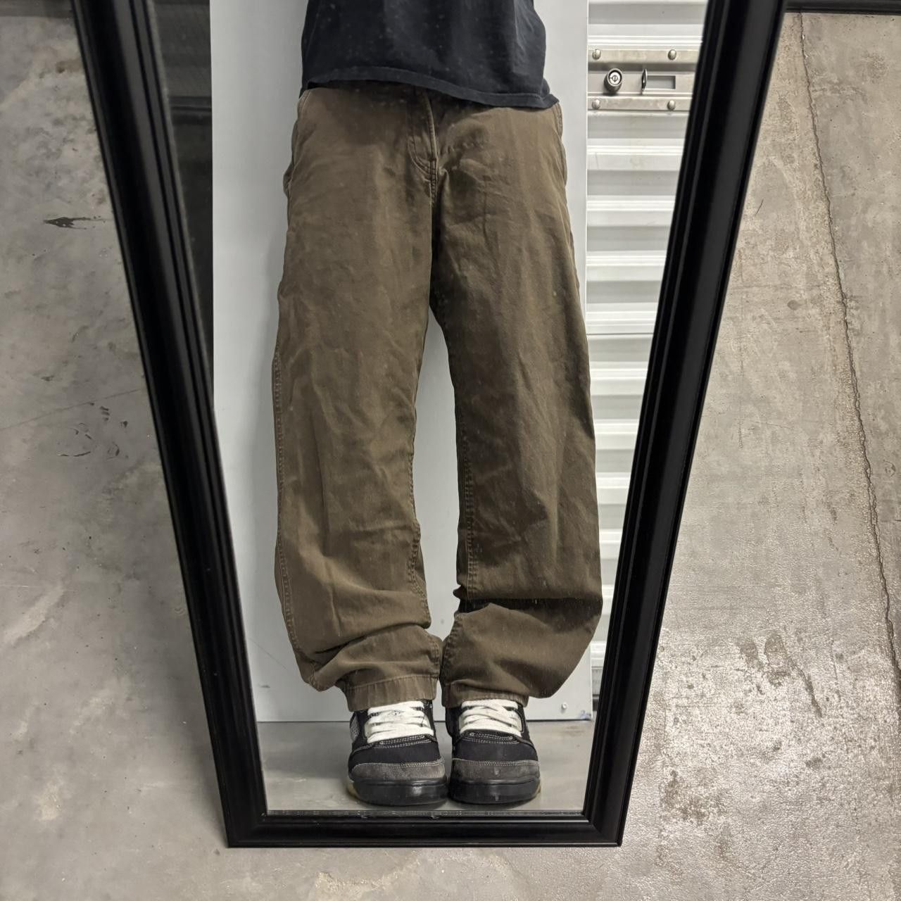 Vintage Crazy Vintage Y2K/2000s Brown Streetwear Carpenter Pants! 32x28 Size US 32 / EU 48 - 1 Thumbnail