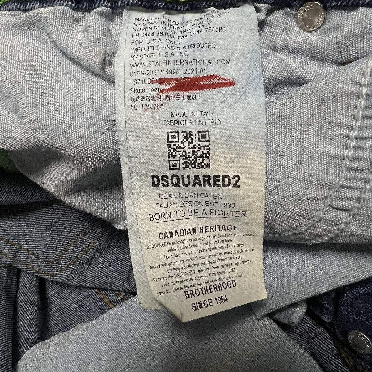 Dsquared2 Dsquared jeans luxury Made in Italy 🇮🇹 Coca Cola Size US 33 - 18 Thumbnail
