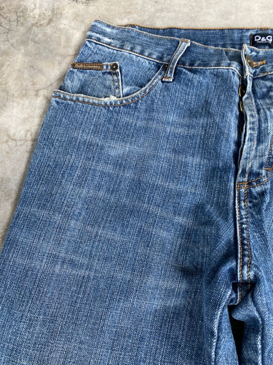 Dolce & Gabbana 💥BEST OFFER😊VINTAGE Y2K DOLCE & GABANNA DISTRESSED DENIM Size US 32 / EU 48 - 8 Thumbnail