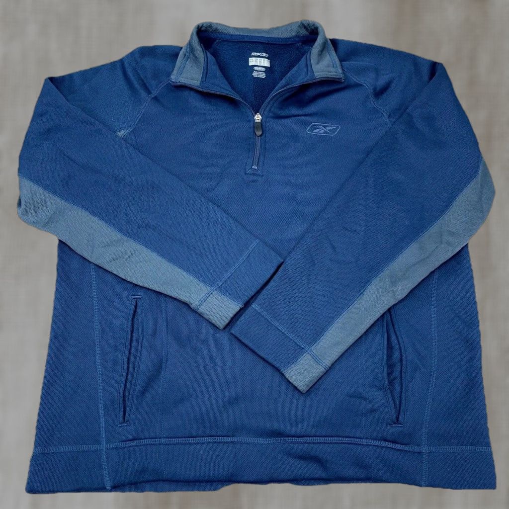 Reebok Reebok Sweatshirt Men L Blue Size US L / EU 52-54 / 3 - 1 Thumbnail