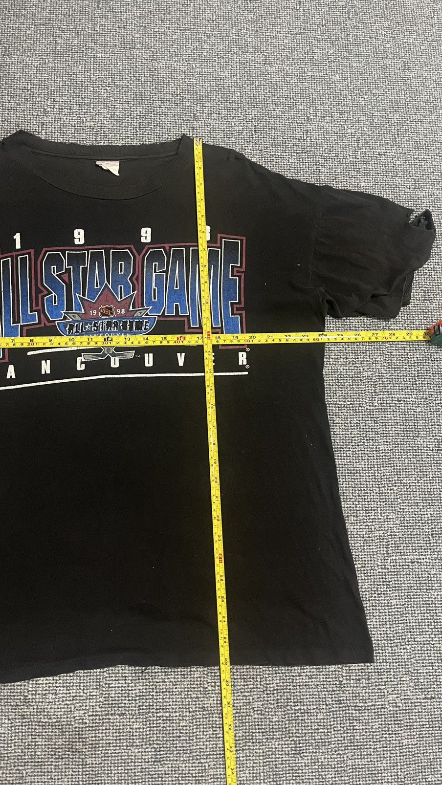 Vintage Vintage Thrashed Distressed All Star game NHl erd grunge Size US XL / EU 56 / 4 - 13 Thumbnail