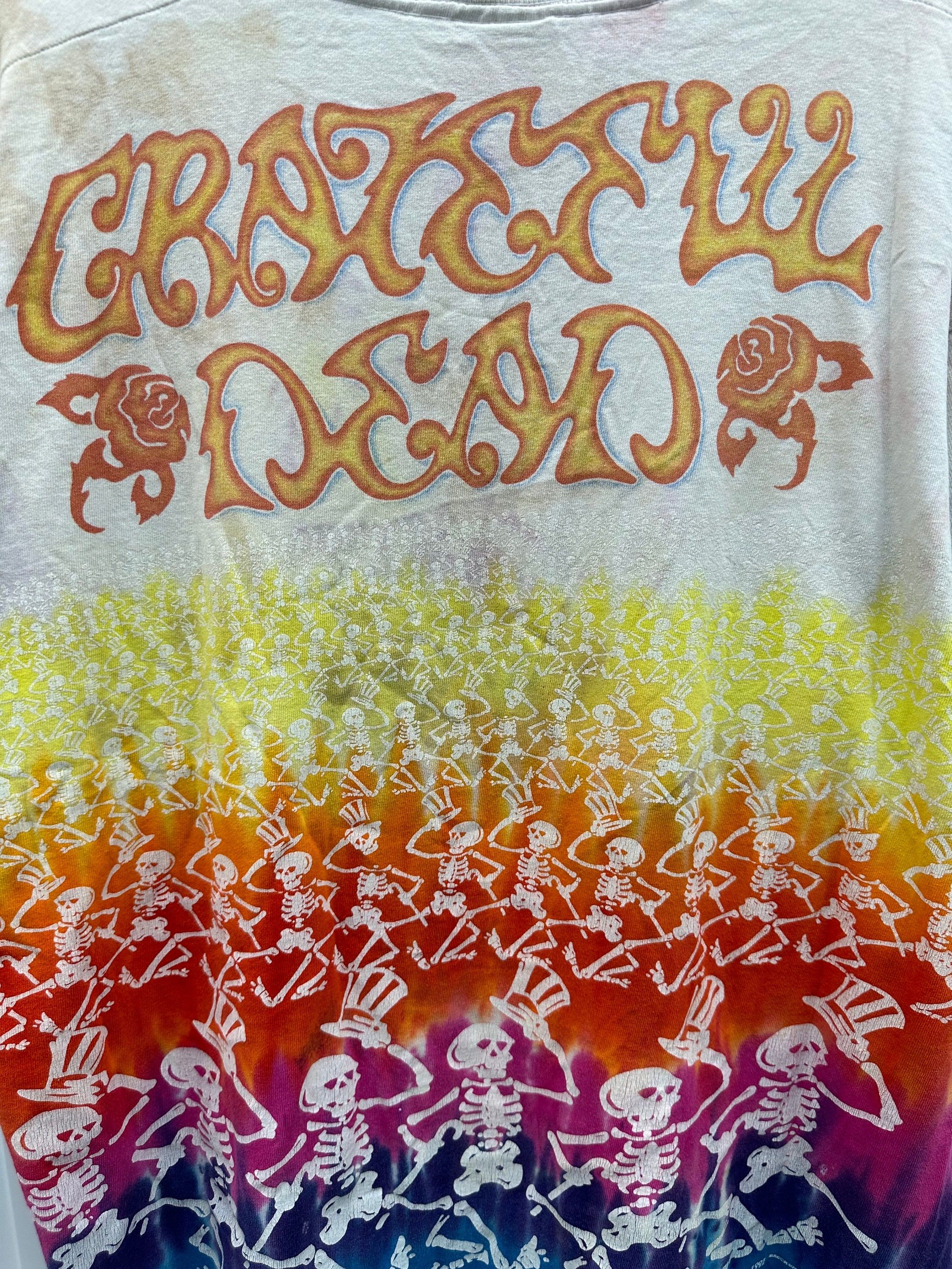 Grateful Dead × Liquid Blue × Vintage RARE Grateful Dead 1992 Dancing Skulls Tshirt XL Size US XL / EU 56 / 4 - 4 Thumbnail