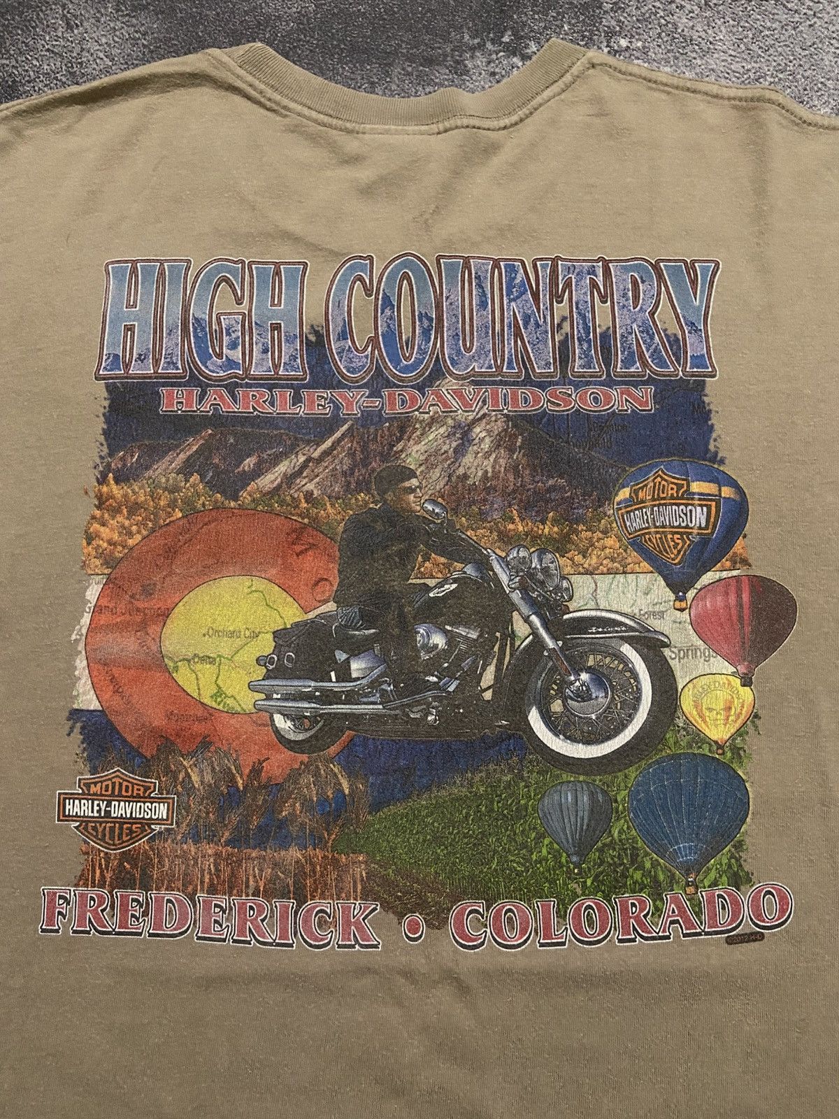 Harley Davidson Harley Davidson Motorcycles Tee 2012 Size US XXL / EU 58 / 5 - 7 Thumbnail