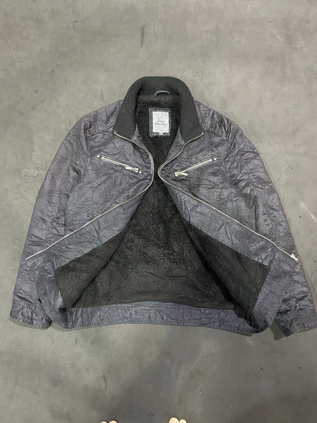 If Six Was Nine × Japanese Brand × Le Grande Bleu (L.G.B.) 💸BINDINGOFFER💸Louis Charlon Suede Jacket 14thaddiction Size US M / EU 48-50 / 2 - 3 Thumbnail