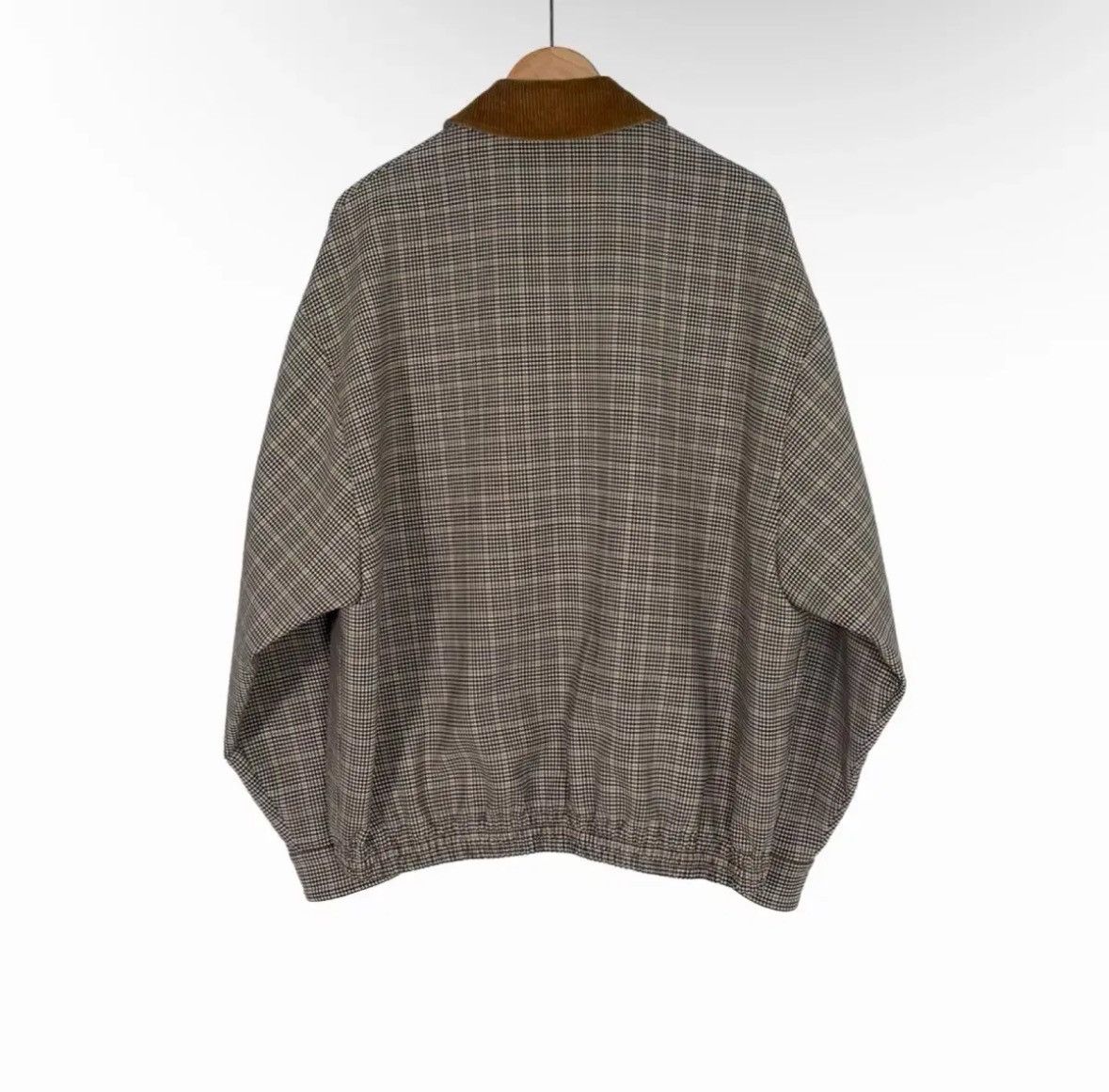 Miu Miu MiuMiu Checked Double-Weave Oversized Jacket Size US XXS / EU 40 - 2 Thumbnail
