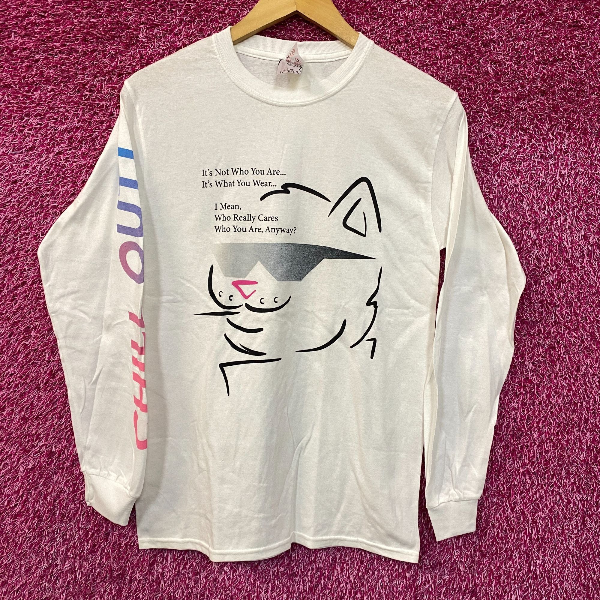 RIPNDIP RIPNDIP Chill Out Lord Nermal Cat Long Sleeve T Shirt Small Size US S / EU 44-46 / 1 - 1 Thumbnail