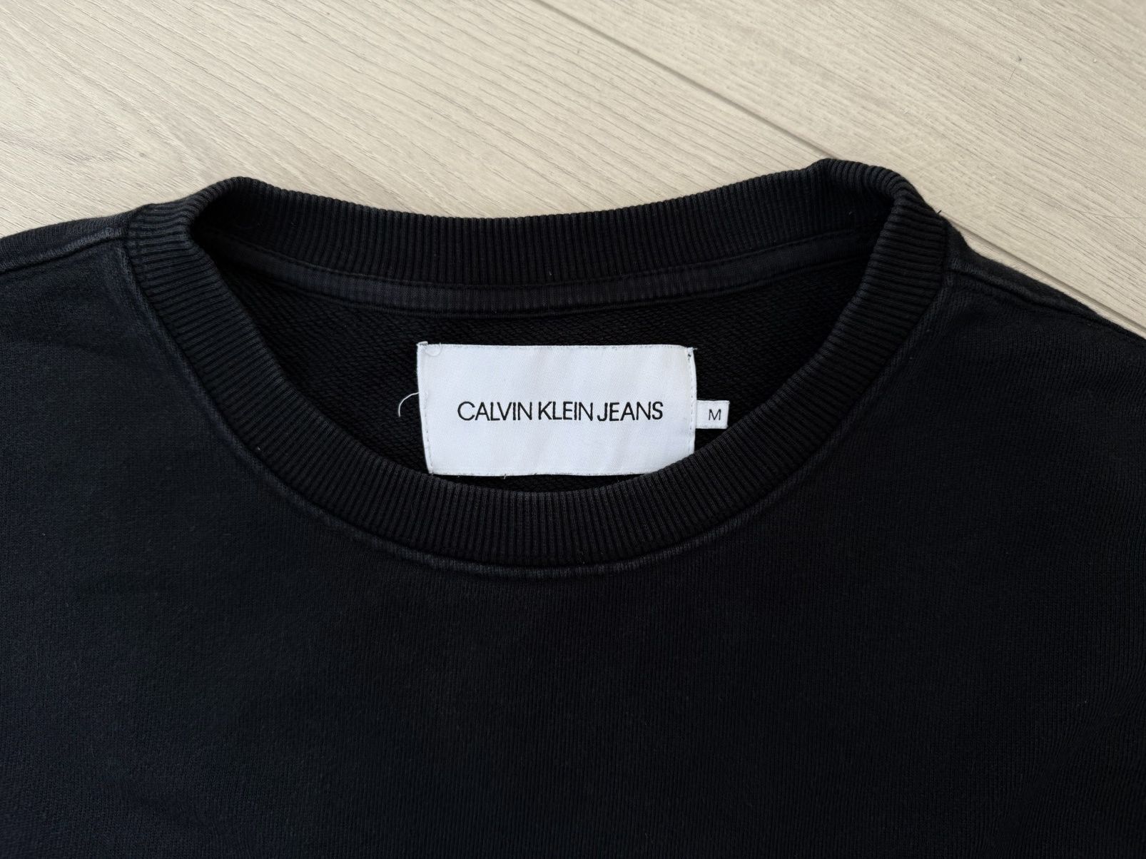 Calvin Klein Calvin Klein Stripe Institutional Black Sweatshirt, Size M Size US M / EU 48-50 / 2 - 4 Thumbnail