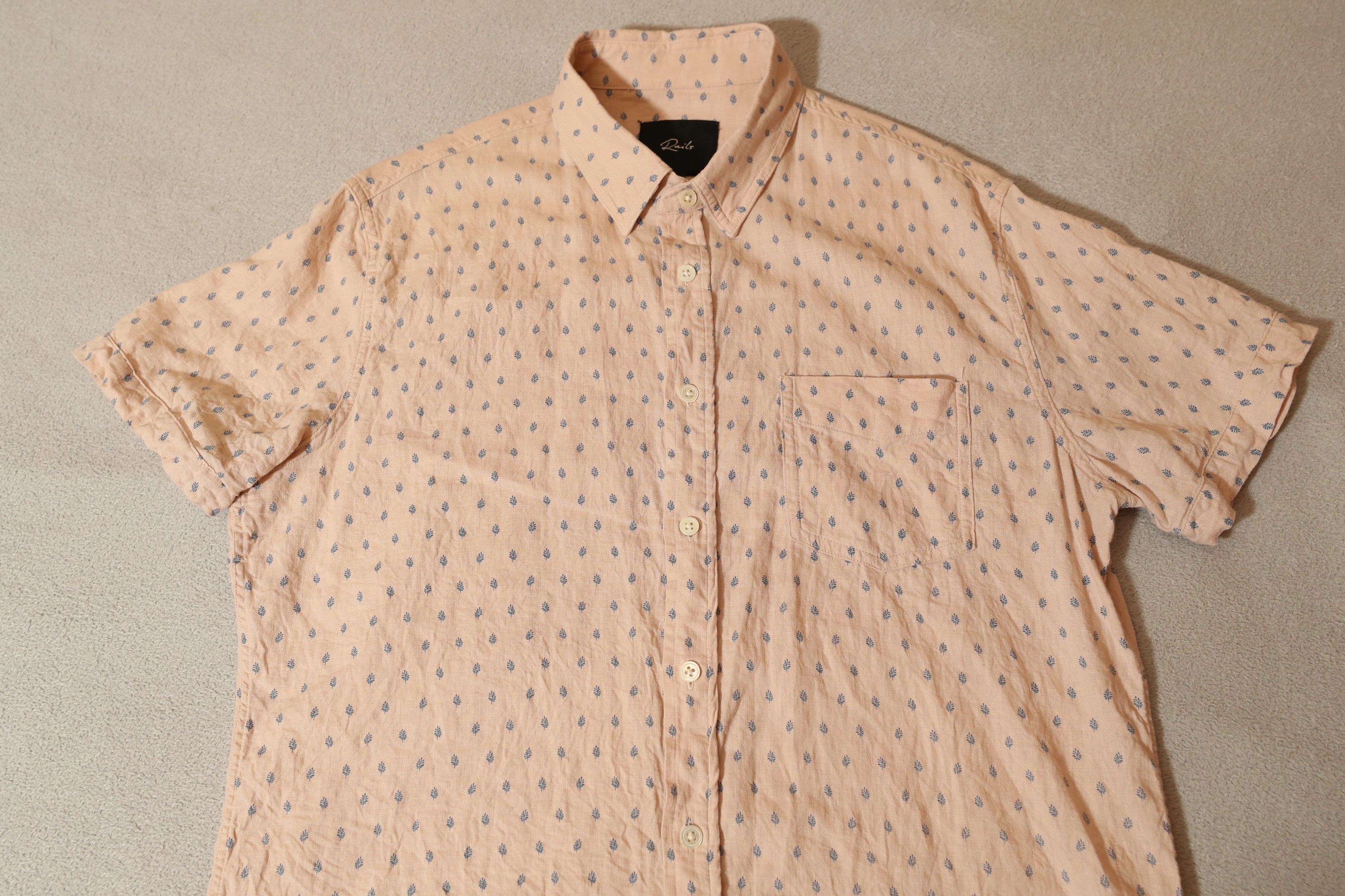 Rails Rails Carson Short Sleeve Button-up In Georgia Leaf (M) Size US M / EU 48-50 / 2 - 3 Thumbnail