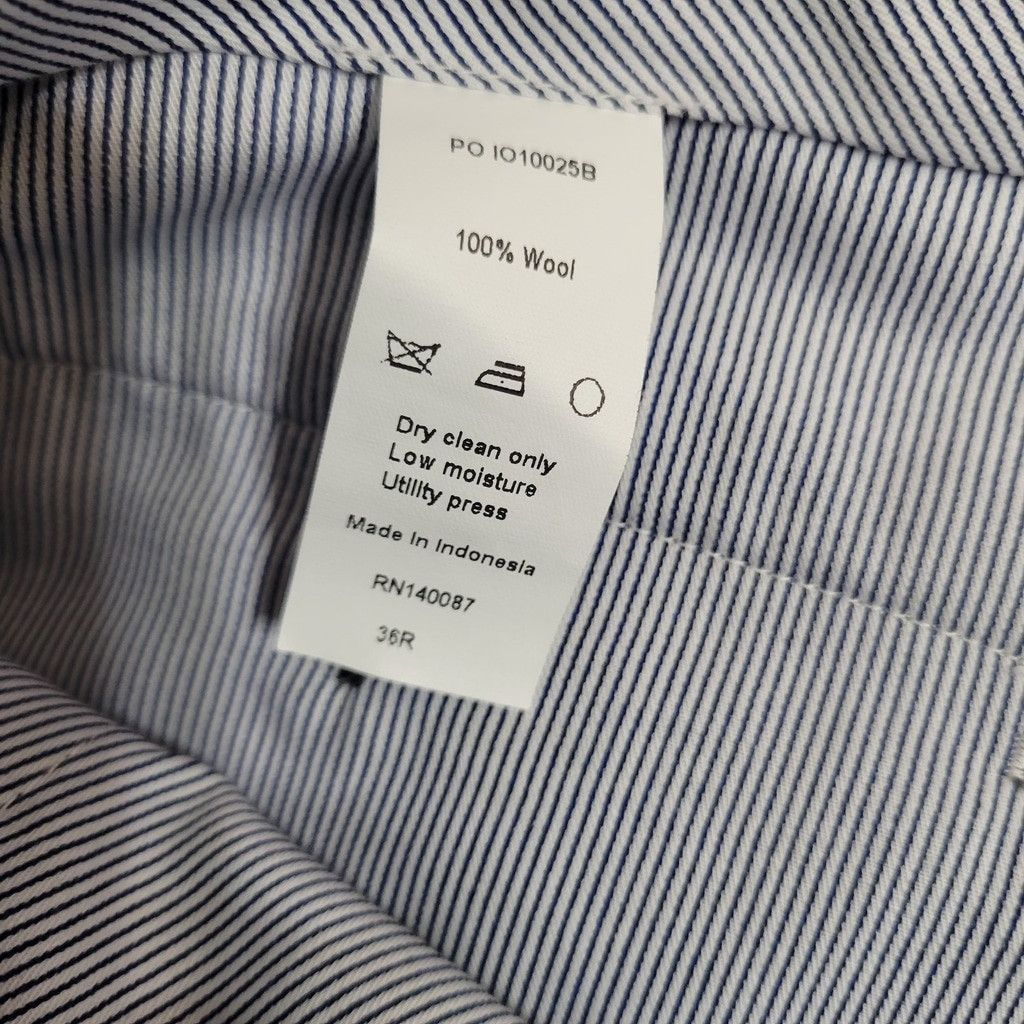 Hart Schaffner Marx Hart Schaffner Marx Men Slim-Fit Flat Front Wool Pants 38/30 Size US 38 / EU 54 - 12 Thumbnail
