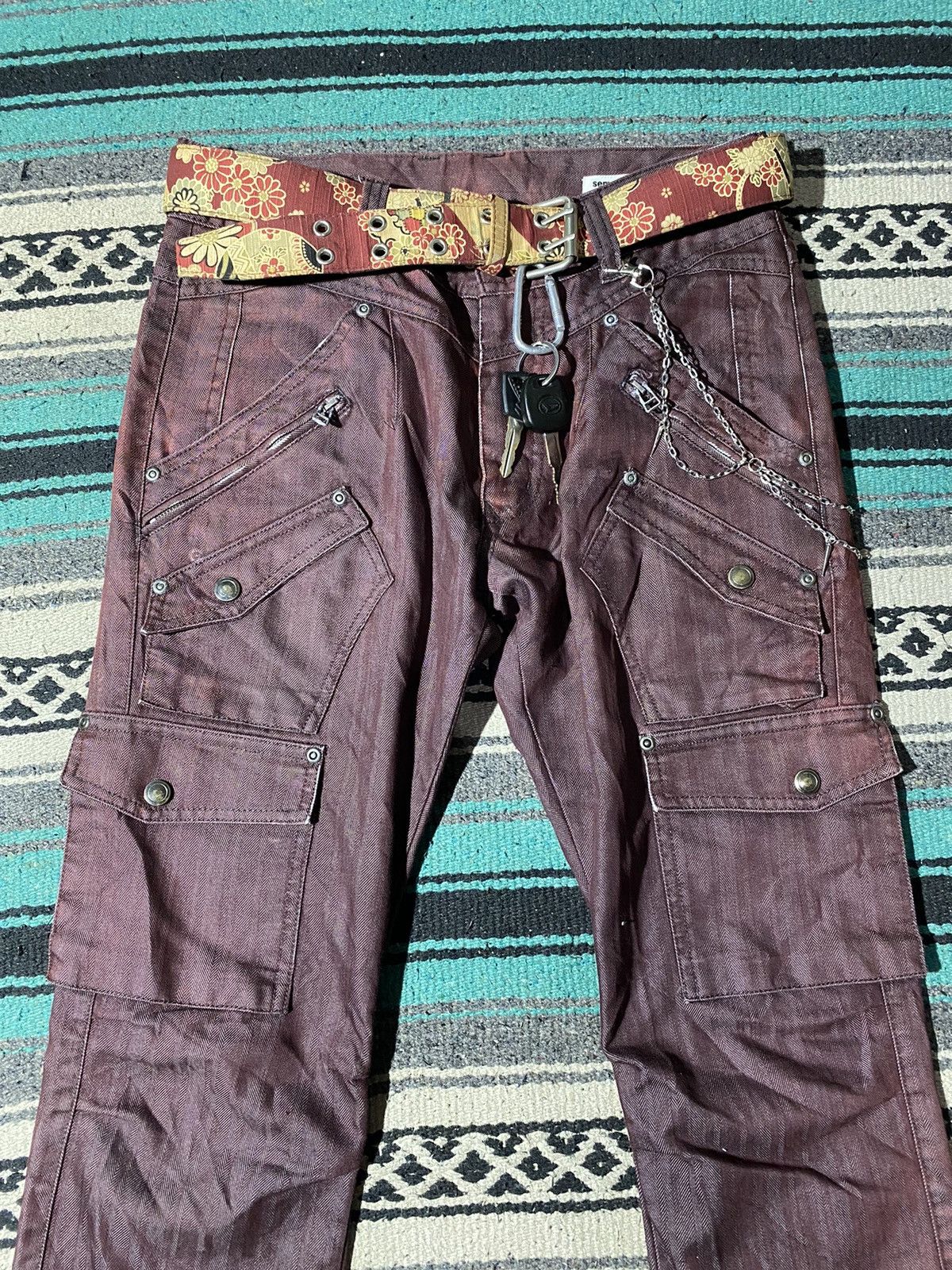 パンツ semantic design Industrial Strap Cargo semantic design Industrial Strap Cargo