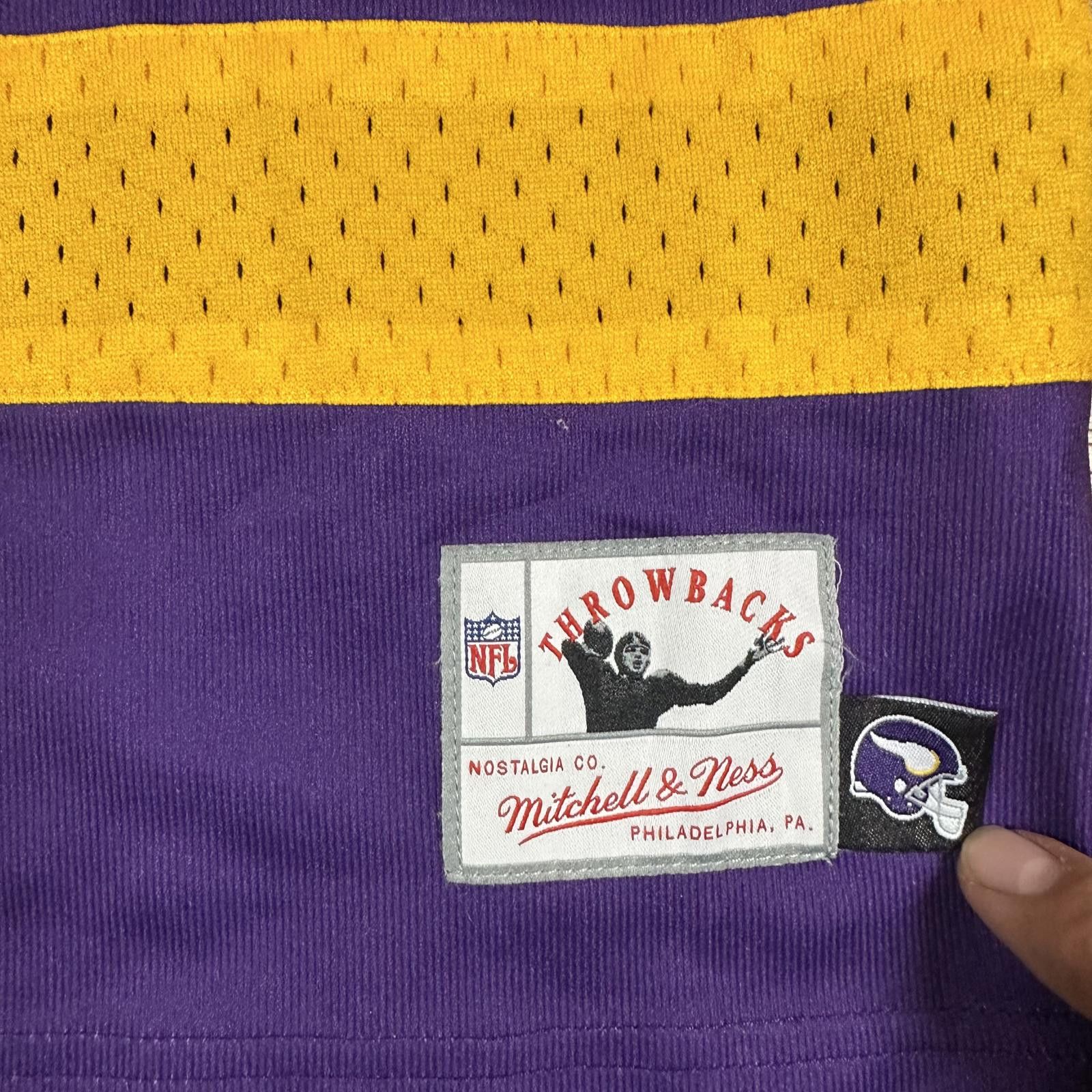 Mitchell & Ness Mitchell & Ness Mens Jersey Size L Purple Minnesota Vikings Size S / US 4 / IT 40 - 5 Thumbnail
