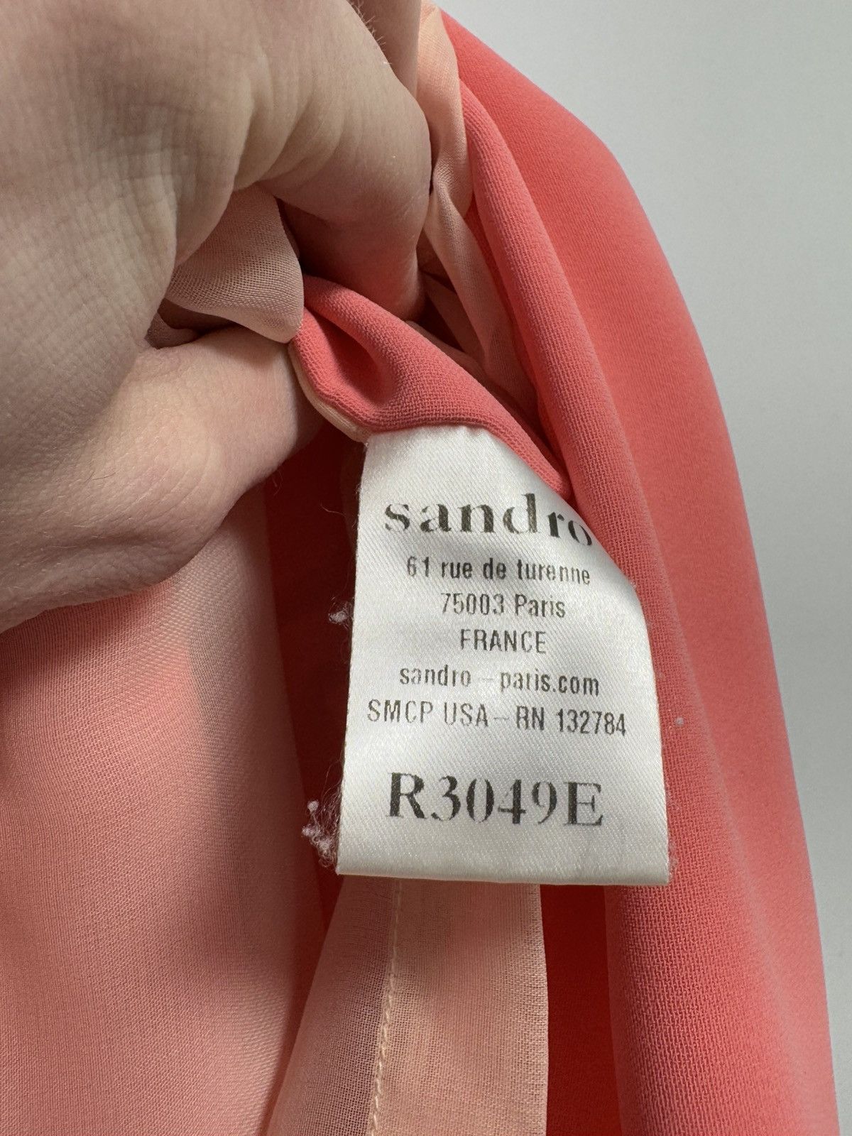 Sandro Sandro Mini dress Pink Size XS / US 0-2 / IT 36-38 - 9 Thumbnail