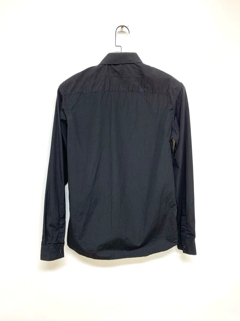 Givenchy Givenchy Size 38Black Collar Design Shirt 2506-Nextarrow Size US XL / EU 56 / 4 - 2 Thumbnail