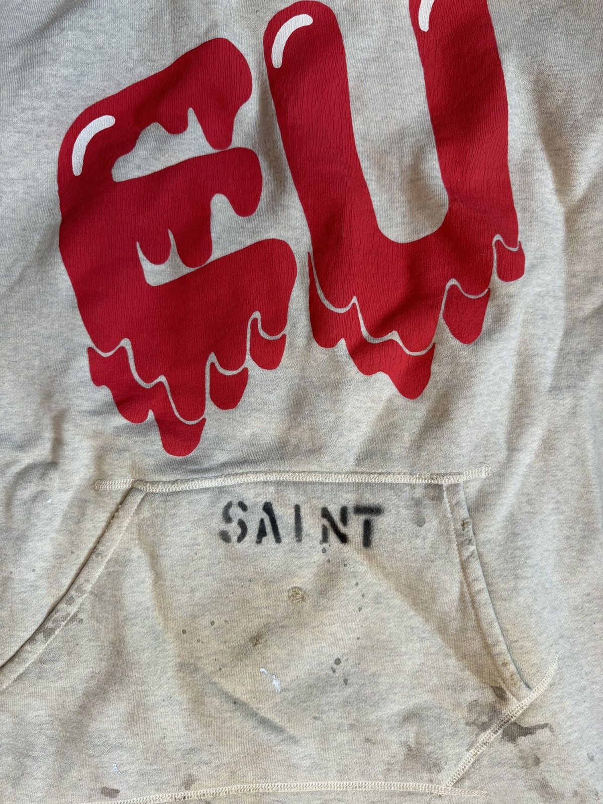 EMOTIONALLY UNAVAILABLE X SAINT MICHAEL HOODIE