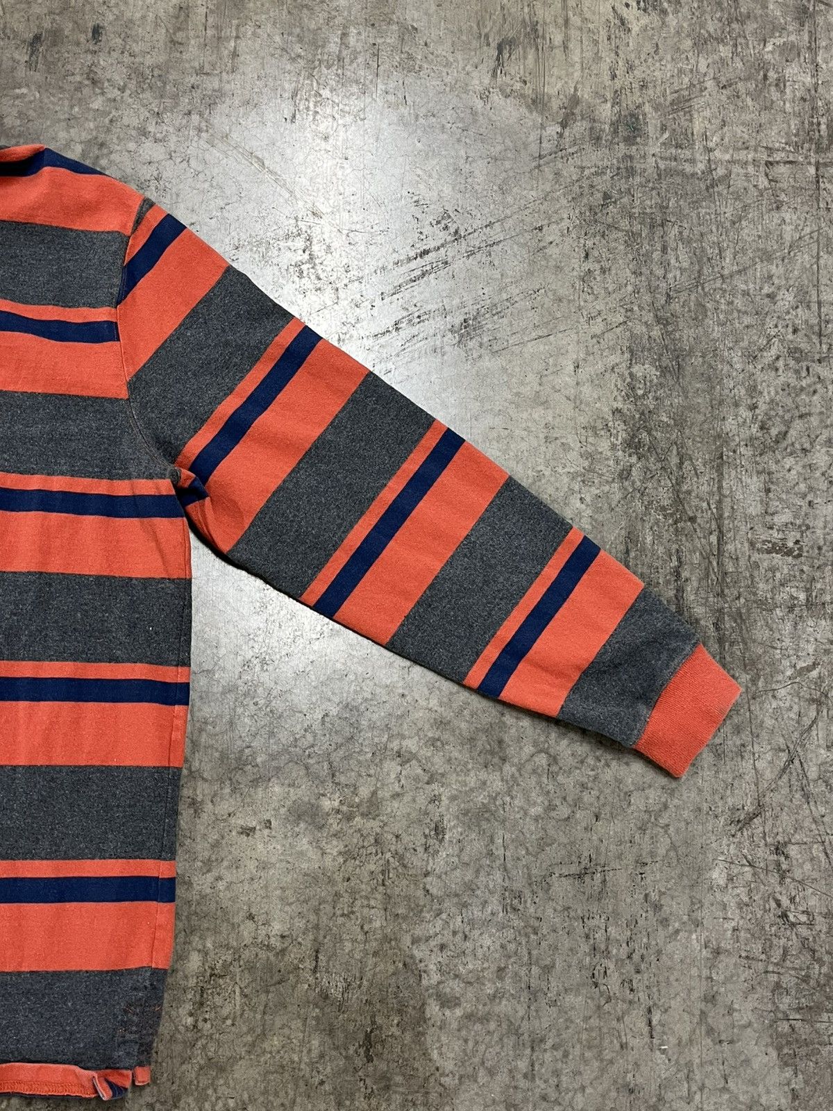 L.L. Bean × Vintage LL bean stripped rugby shirt vintage streetwear preppy rare Size US XL / EU 56 / 4 - 9 Thumbnail