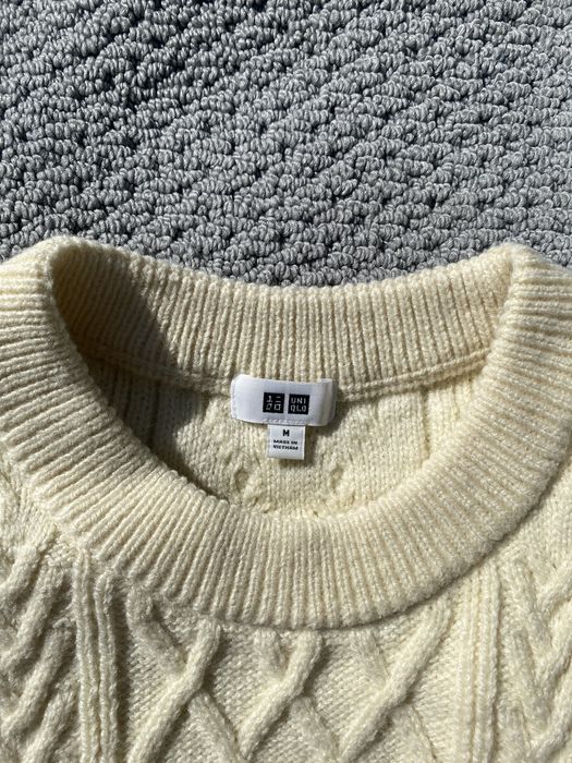 Uniqlo Uniqlo Cable Knit Sweater Grailed