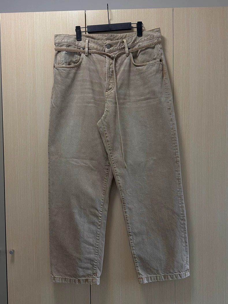 Acne Studios Acne Studios Real washed and aged gray-brown jeans Size US 32 / EU 48 - 1 Thumbnail