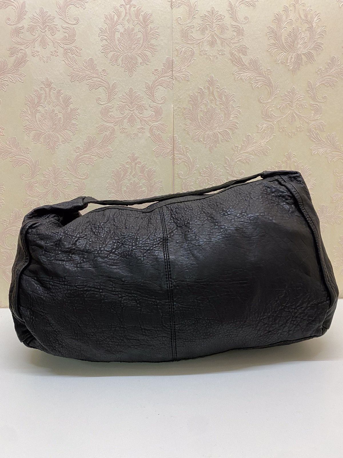 Japanese Brand O’S Style Multipocket Leather Black Bag Size ONE SIZE - 4 Thumbnail