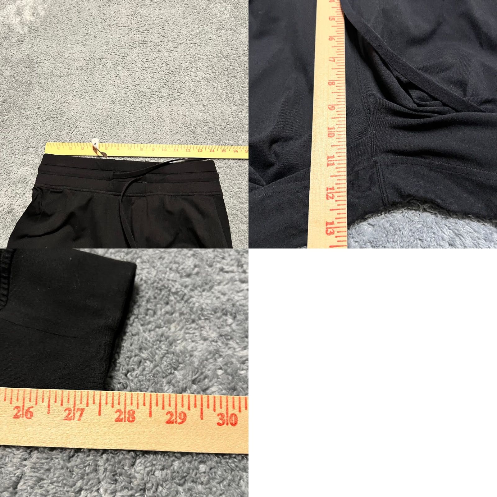 Lululemon Lululemon Pants Womens 6 Jogger High Rise Ready to Rulu Black W5DP2s Size 28" / US 6 / IT 42 - 8 Thumbnail