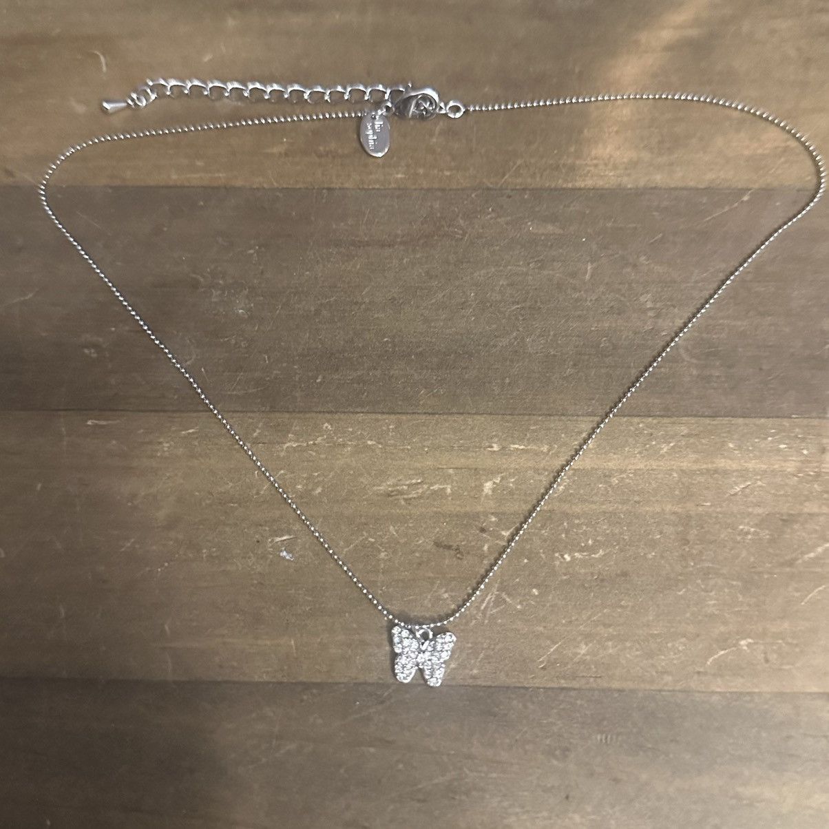 Other Lia Sophia Little Bit paved butterfly pendant necklace Size ONE SIZE - 5 Thumbnail