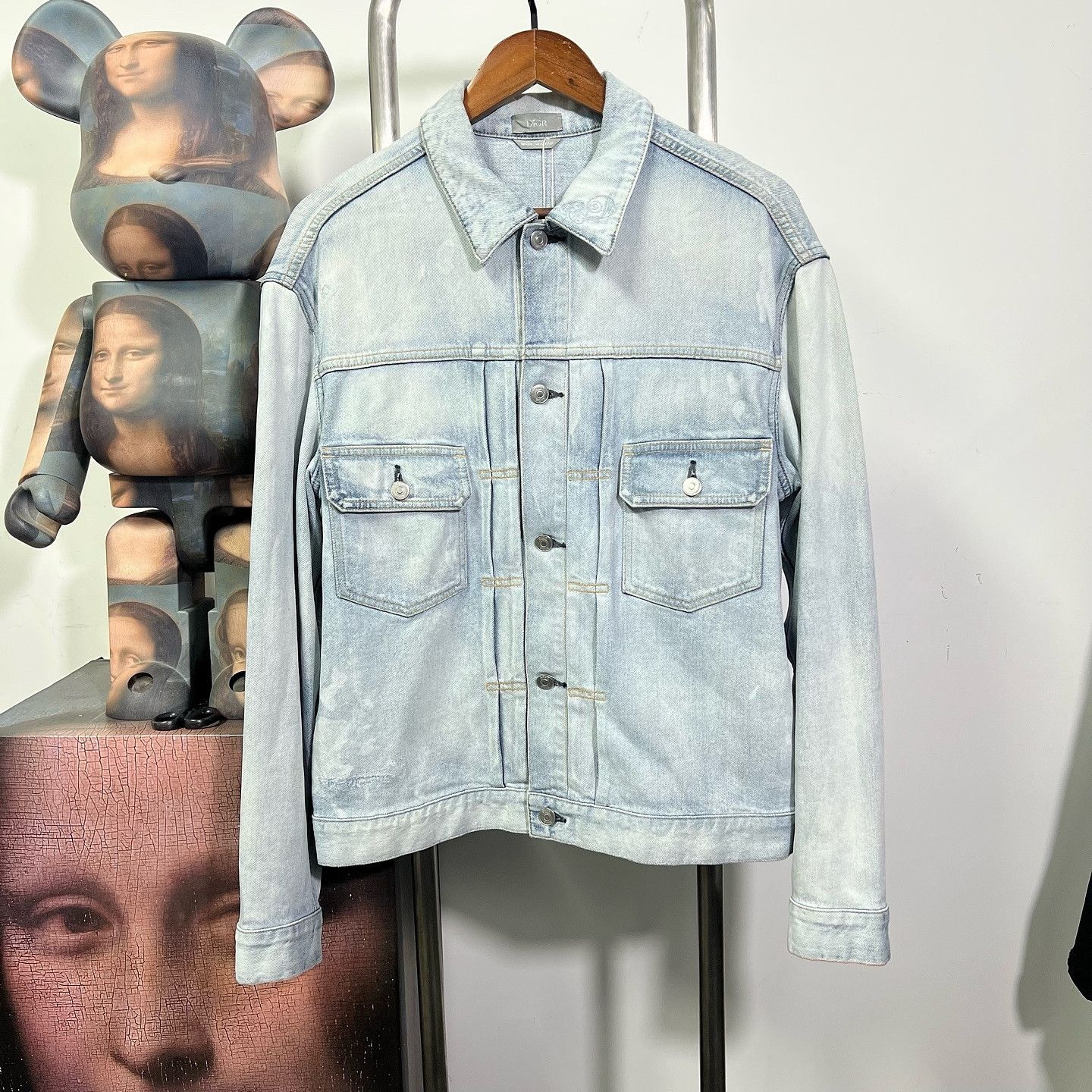 Dior Dior x Kenny Scharf Denim Jacket Size M Size US M / EU 48-50 / 2 - 1 Thumbnail