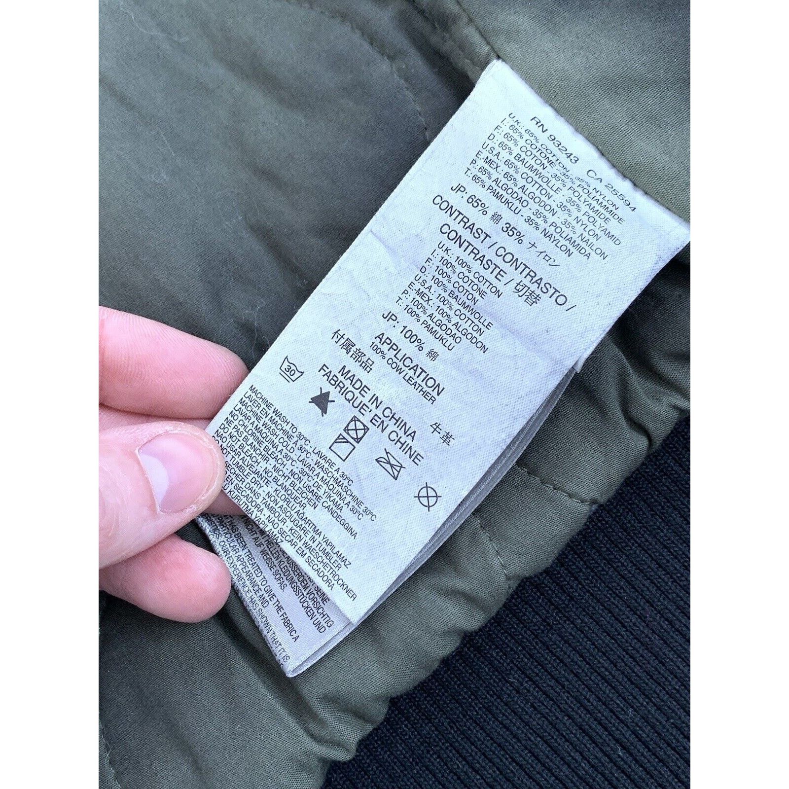 Diesel Mens DIESEL Garment DYED Pea Coat Corduroy Jacket L EU 50 52 Size US L / EU 52-54 / 3 - 24 Thumbnail