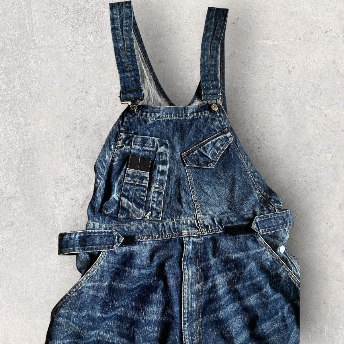 Yohji Yamamoto Vintage Y’s At Work Magic Wash Overall Denim Size US 34 / EU 50 - 3 Thumbnail