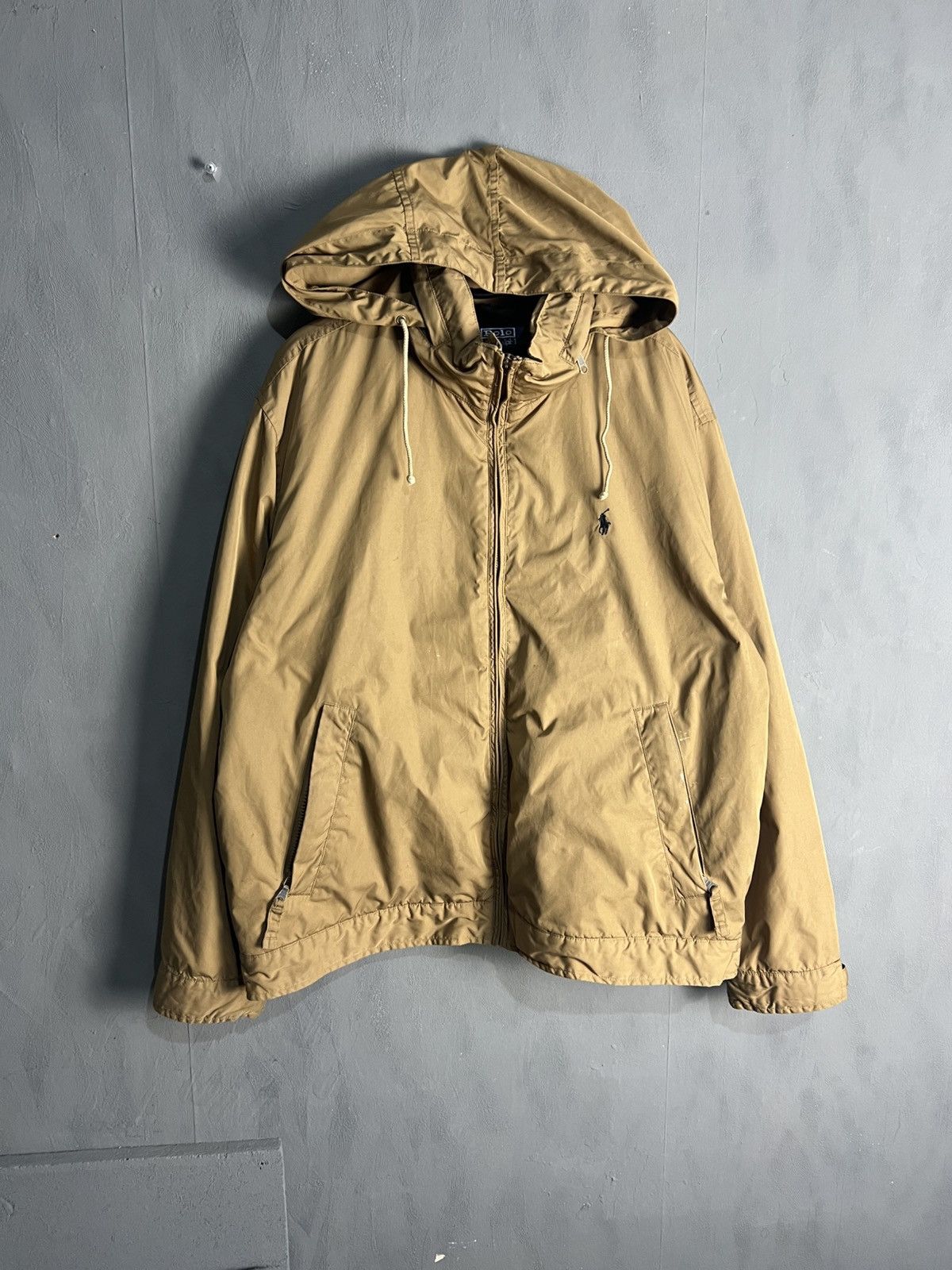 Polo Ralph Lauren Polo Ralph Lauren Jacket XL Navy Fleece linedFull Zip Hooded Size US L / EU 52-54 / 3 - 2 Thumbnail