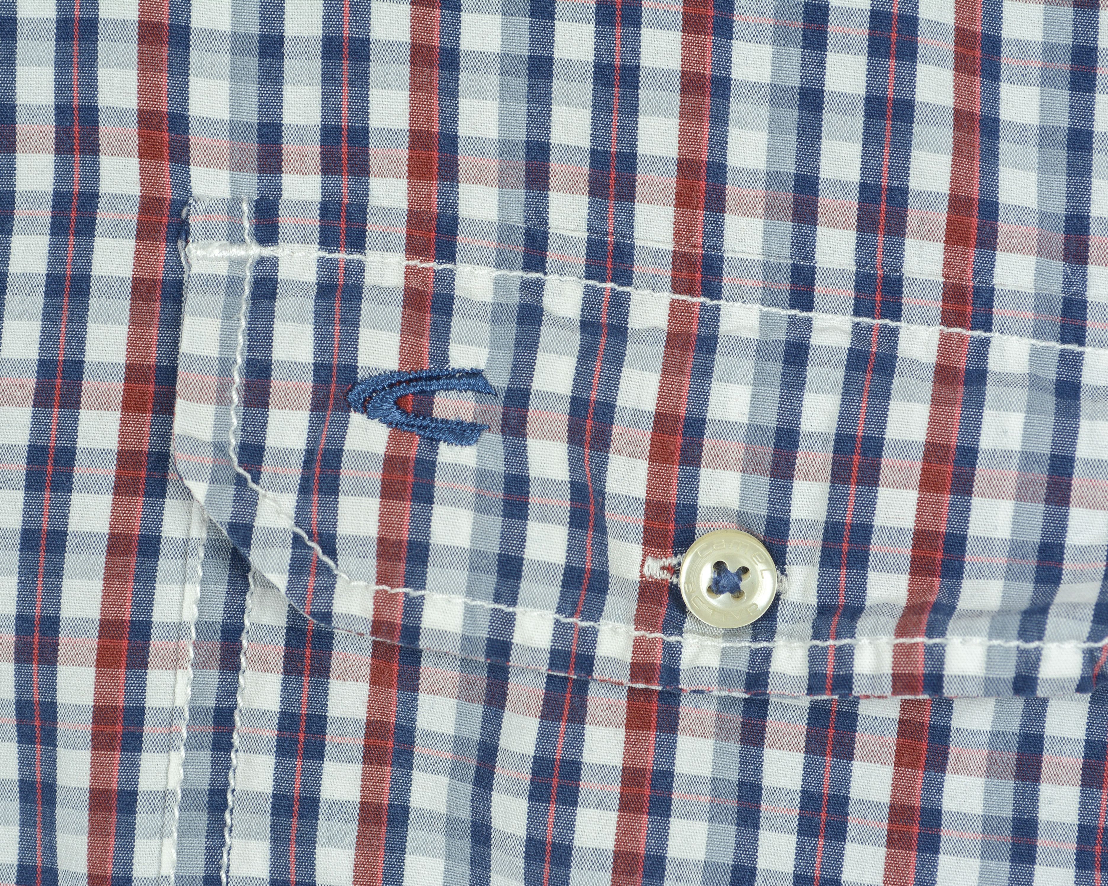 Camel × camel active Button Up Shirt Long Sleeve Check Plaid Casual Cotton Top Size US M / EU 48-50 / 2 - 3 Thumbnail