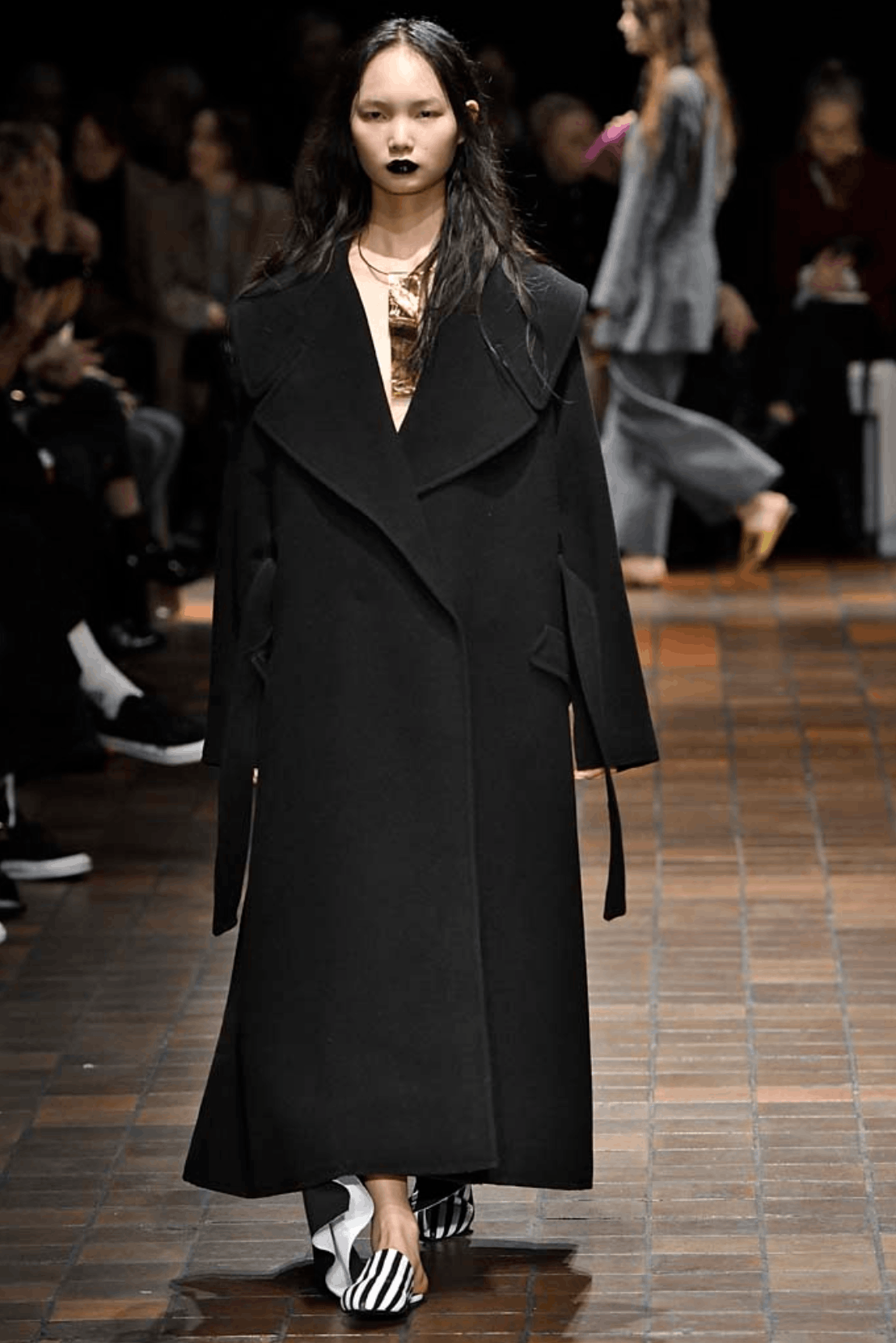 Marques'Almeida Marques Almeida BW Stripe Mules - NEW, Runway A/W17 Size US 10 / IT 40 - 2 Thumbnail