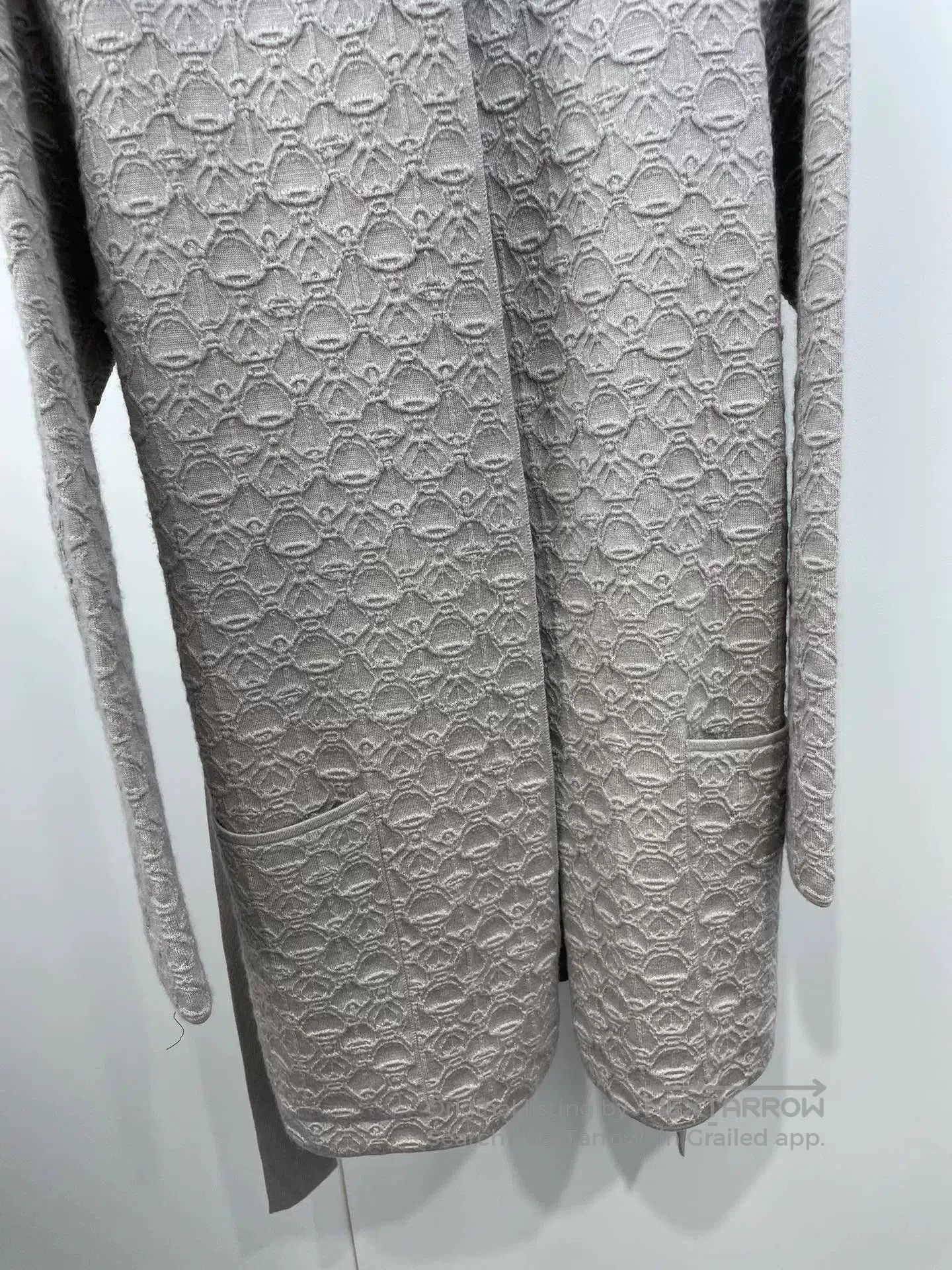 Hermes Hermes Cashmere Belted Cardigan Sweater. Size US XS / EU 42 / 0 - 4 Thumbnail