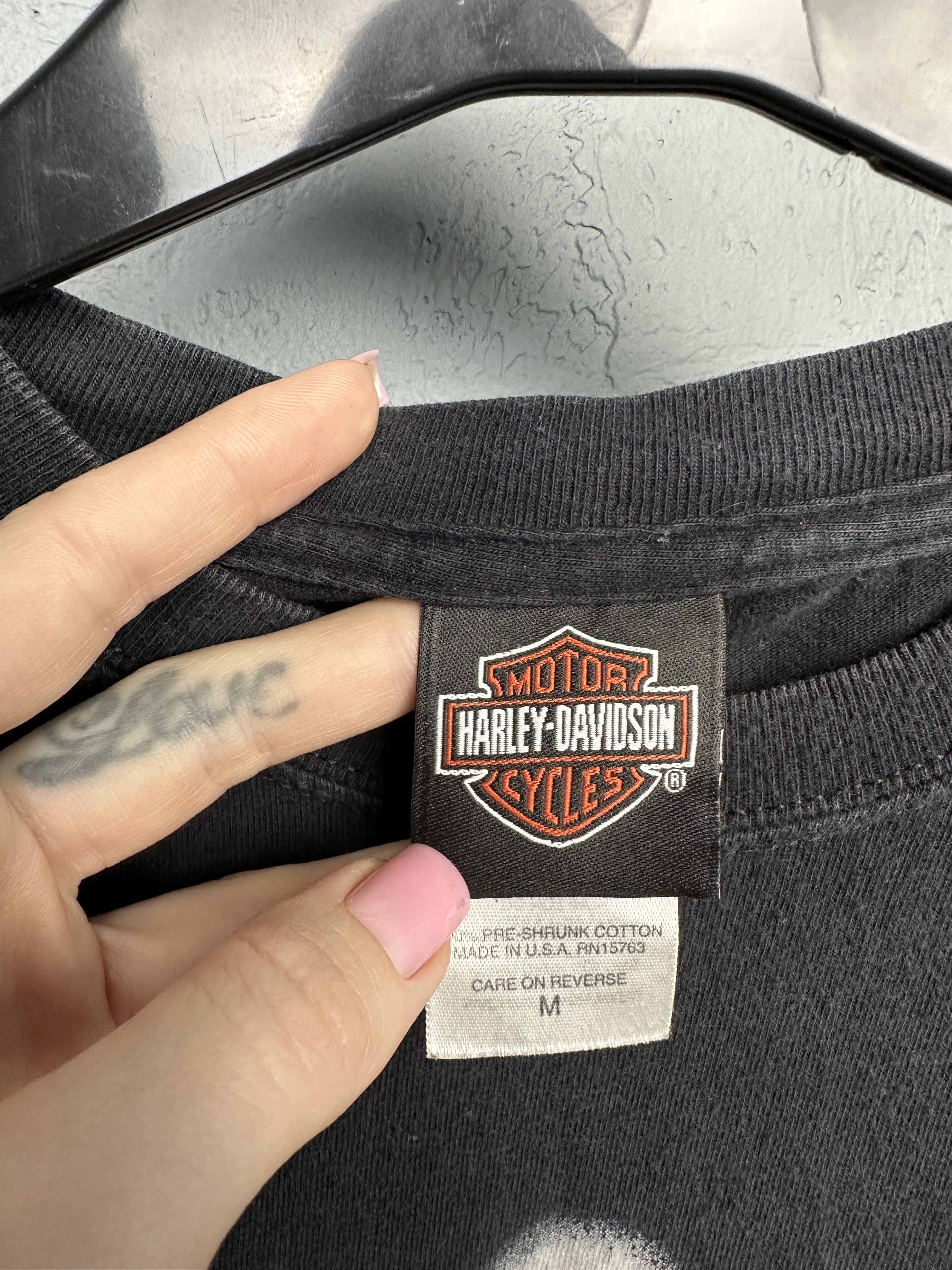 Harley Davidson Harley Davidson 2008 Oxford England Mens Crew Neck T-Shirt Size US M / EU 48-50 / 2 - 8 Thumbnail