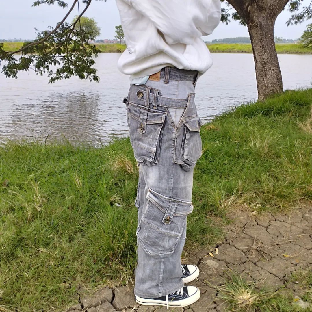 20471120 × Hysteric Glamour × PPFM JAPANESE MULTI CARGO 8 pocket nice design Size US 34 / EU 50 - 3 Thumbnail