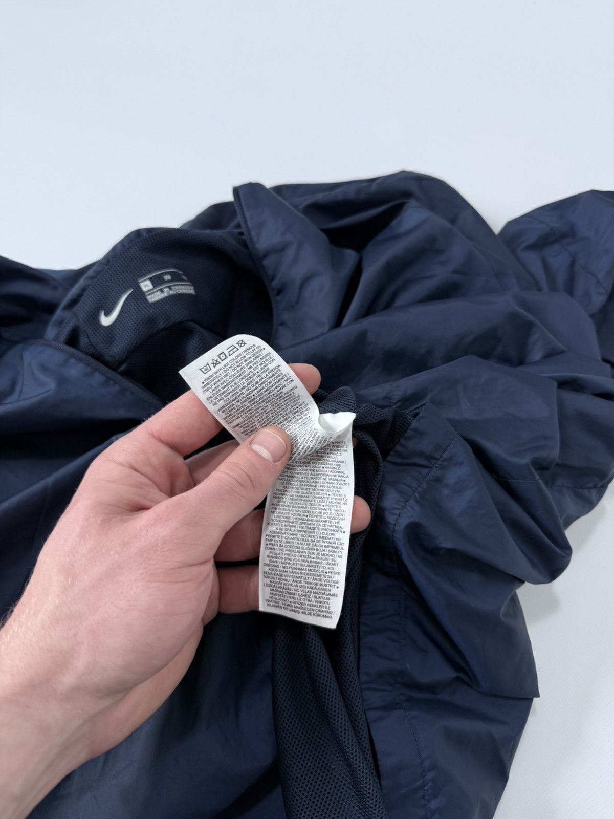 Nike Vintage Nike y2k avantgarde streetwear track jacket Size US XL / EU 56 / 4 - 13 Thumbnail